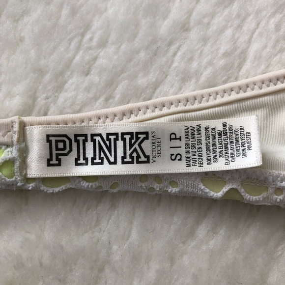 Victoria’s Secret PINK | Halter Push-up Rainbow Bikini Top - Picture 9 of 10